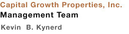 Capital Growth Properties, Inc. - management team.