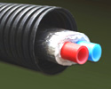 Save time and money with Time Saver Pipe flexible, insulated pipe by Pinnacle Supply.